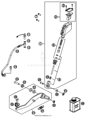 Rear Brake Control Schematic