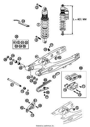 Swingarm, Monoshock Schematic