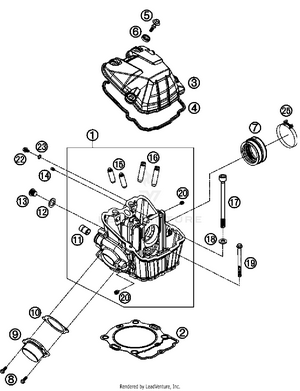Cylinder Head Schematic