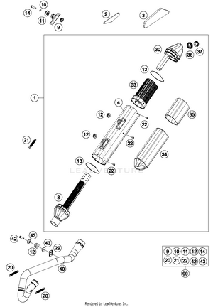 Exhaust System Schematic