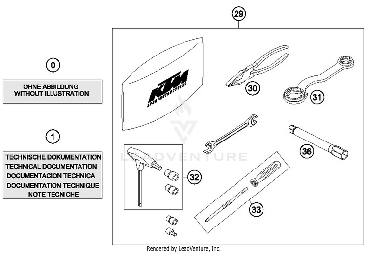 Seperate Enclosure 690 ENDURO R CHASSIS - 2017 Schematic
