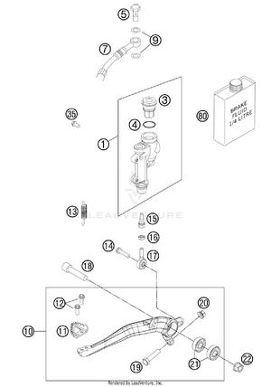 Rear Brake Control Schematic