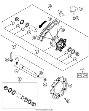 Front Wheel Schematic