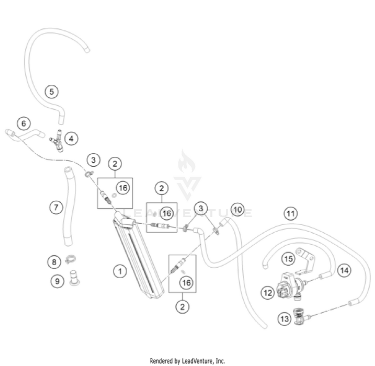 Evaporative Canister Schematic