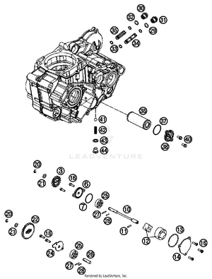 Lubricating System Schematic