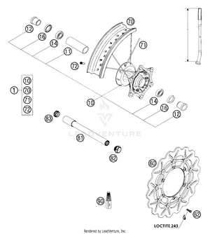 Front Wheel 17