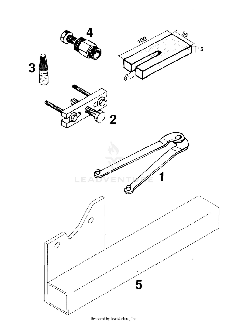 Special Tool 50 Mini Adventure Engine - 2000 Schematic
