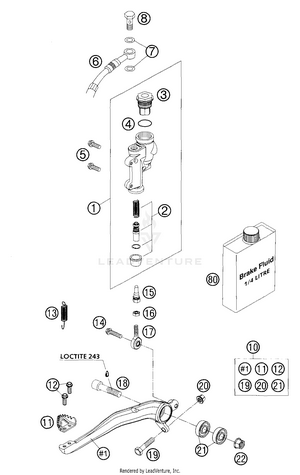 Rear Brake Control Schematic