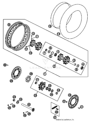 Rear Wheel Schematic