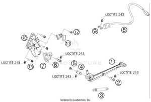Side / Center Stand Schematic