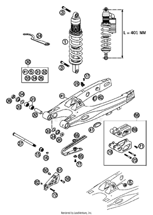 Swingarm, Monoshock Schematic
