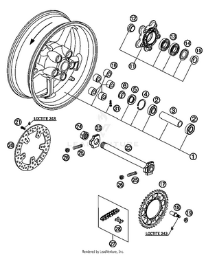 Rear Wheel Schematic