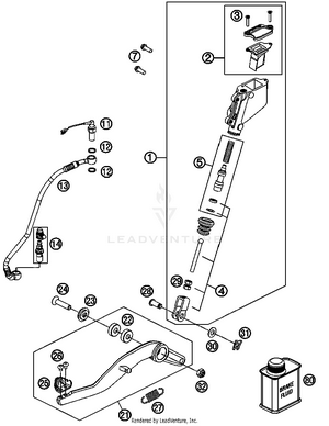 Rear Brake Control Schematic