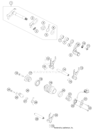 Shifting Mechanism Schematic