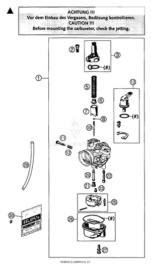 Carburetor Dellorto 14 Phva Ds Schematic