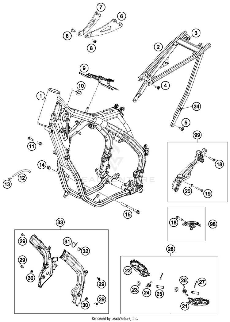 Frame 300 XC CHASSIS - 2017 Schematic