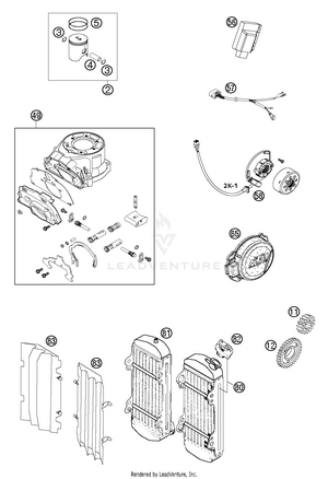 New Parts Engine Schematic