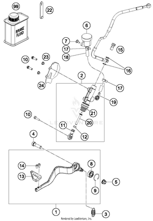 Rear Brake Control Schematic