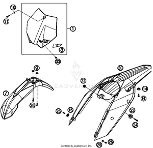 Mask, Fenders Schematic