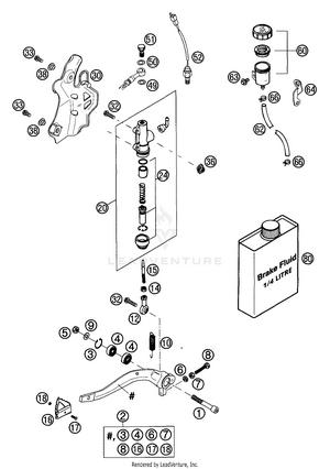 Rear Brake Control Schematic
