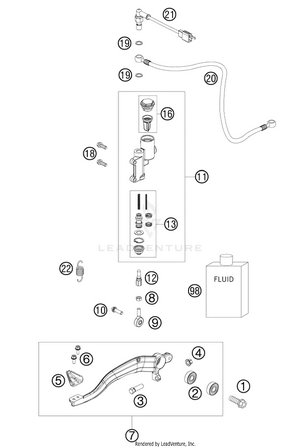 Rear Brake Control Schematic