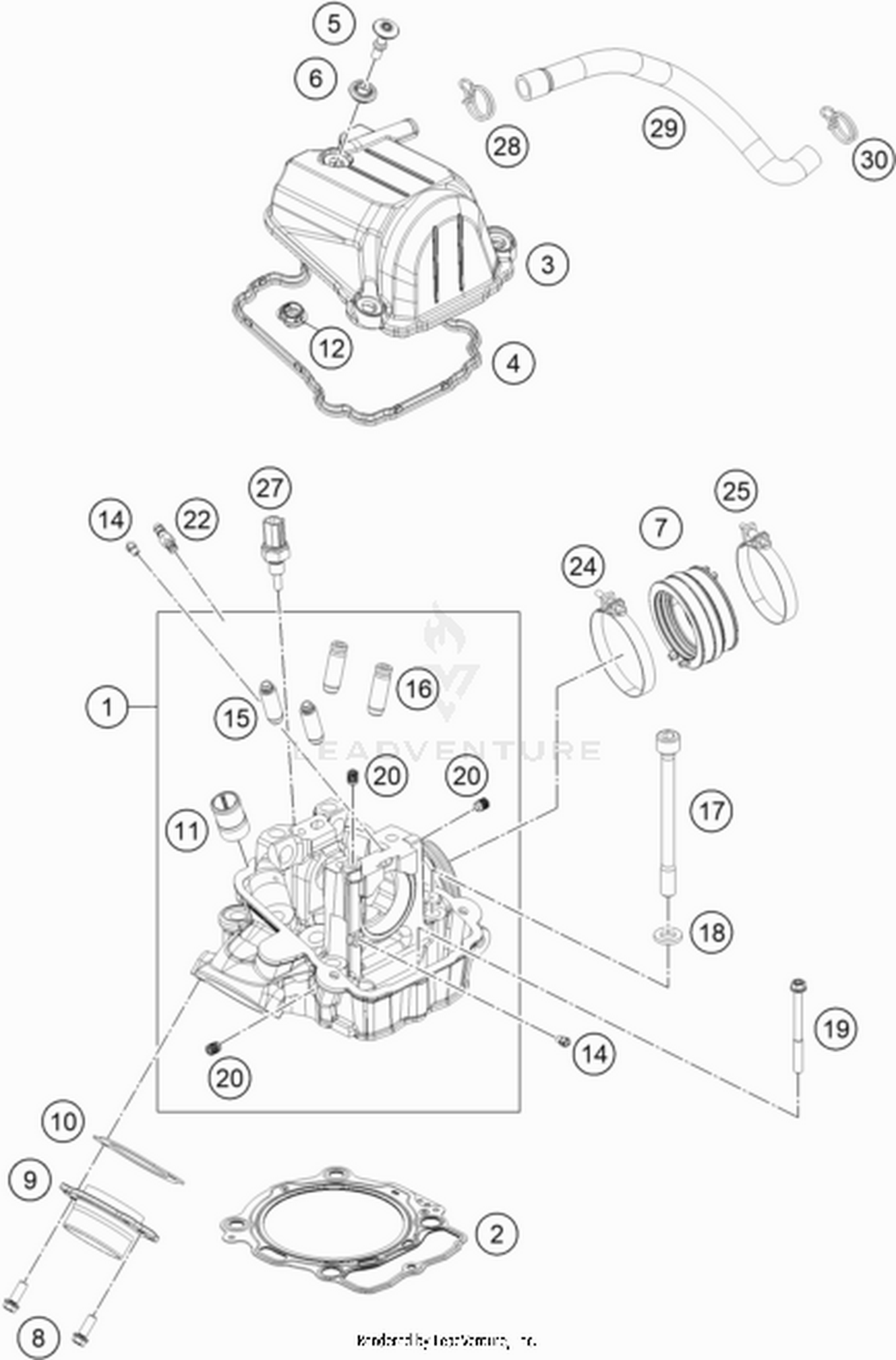 36 CYLINDER HEAD