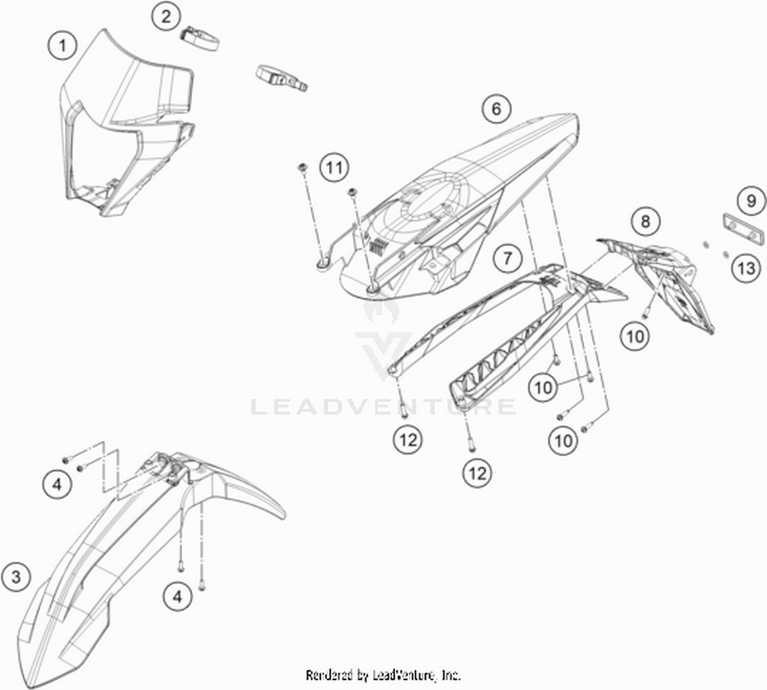 08 MASK, FENDERS