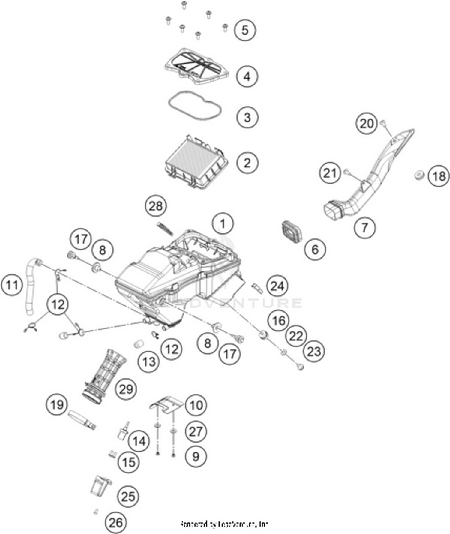 Assembly diagram