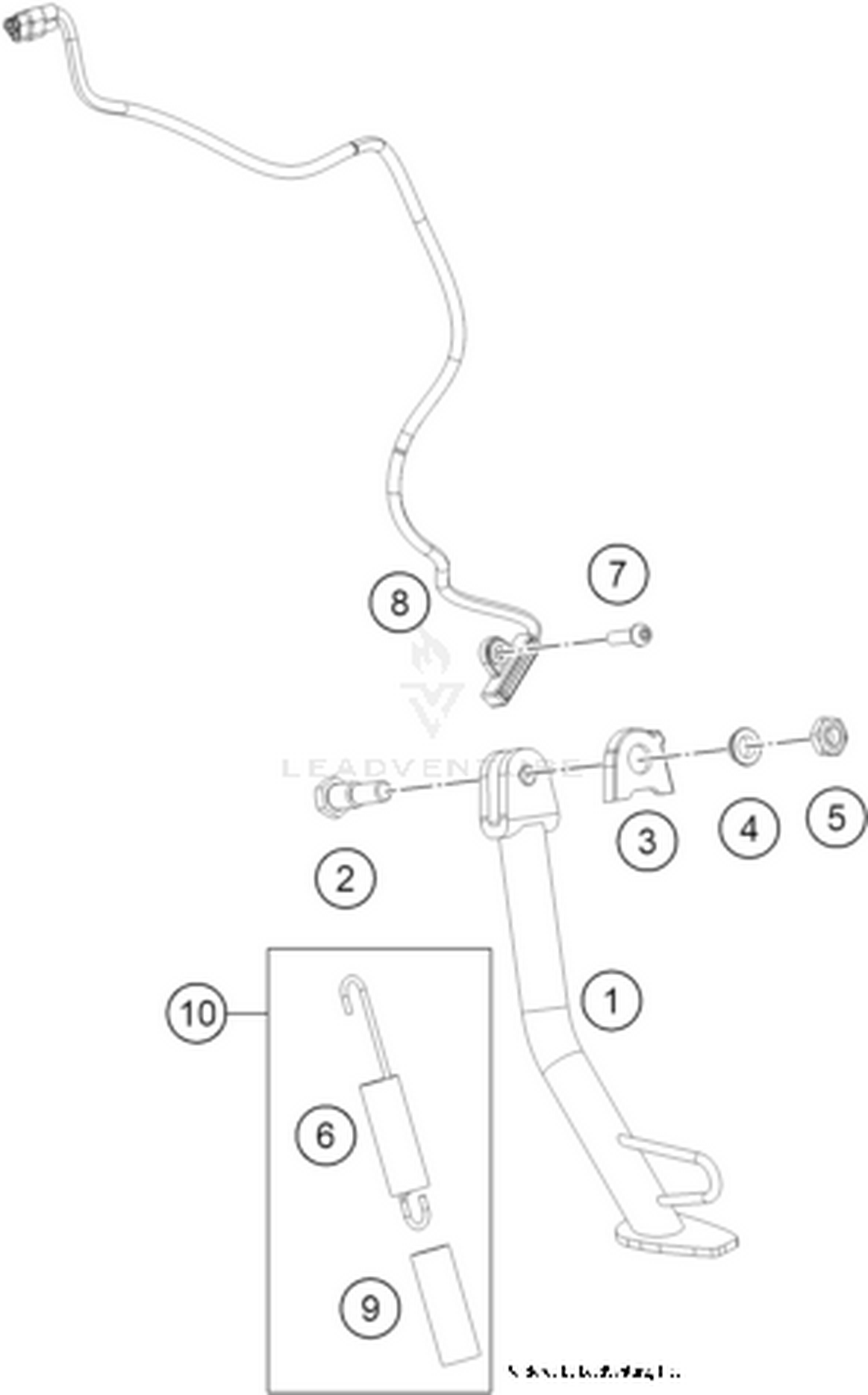 03 SIDE / CENTER STAND