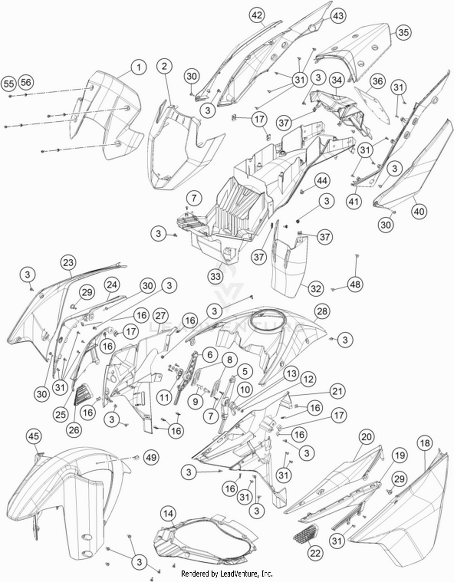 08 MASK, FENDERS