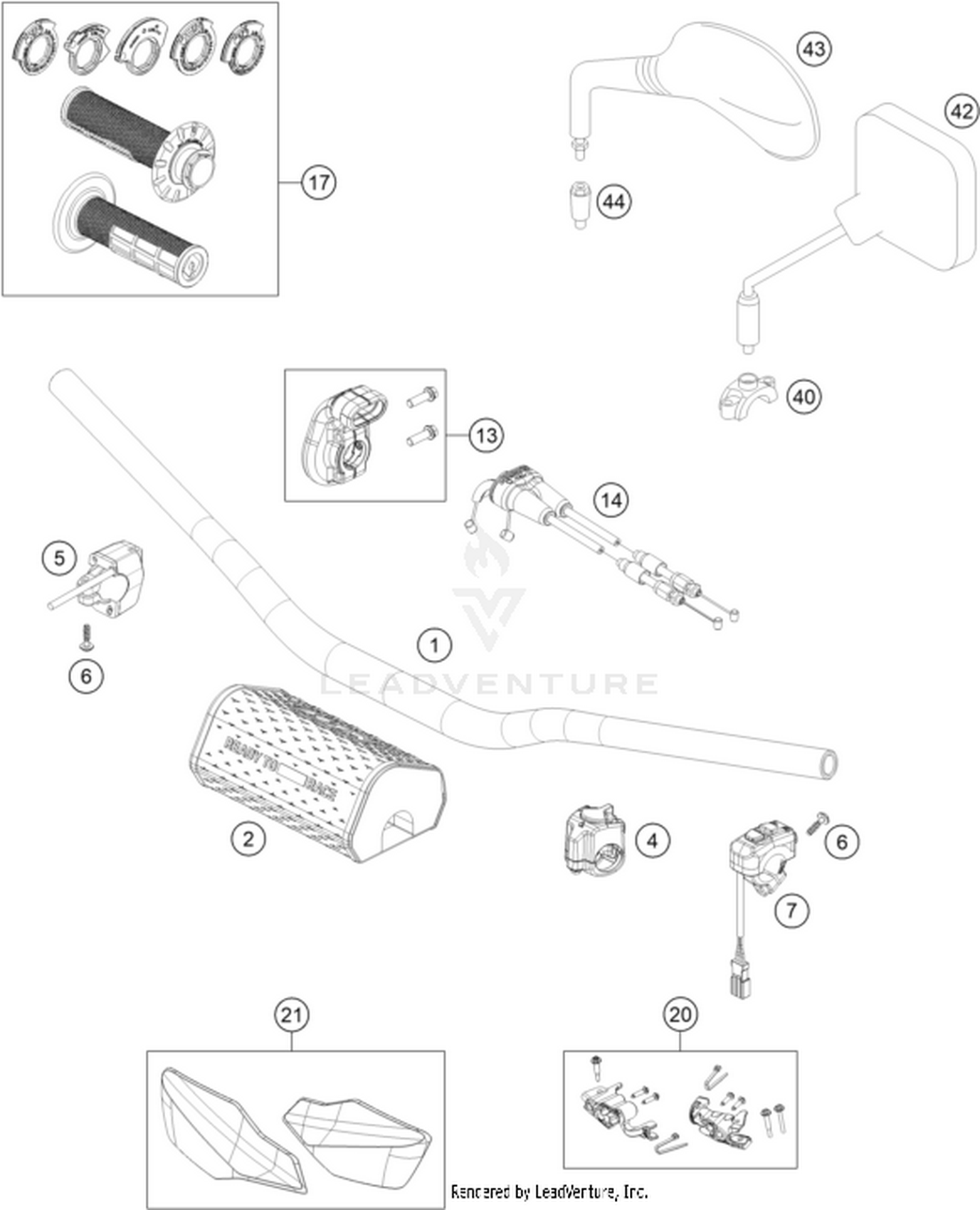 02 HANDLEBAR, CONTROLS