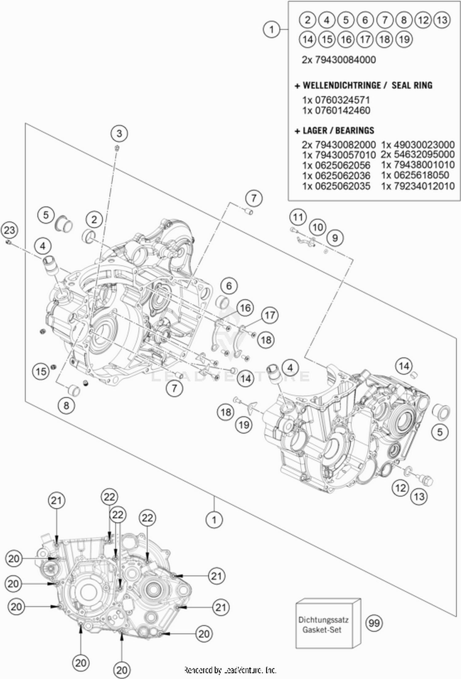 30 ENGINE CASE