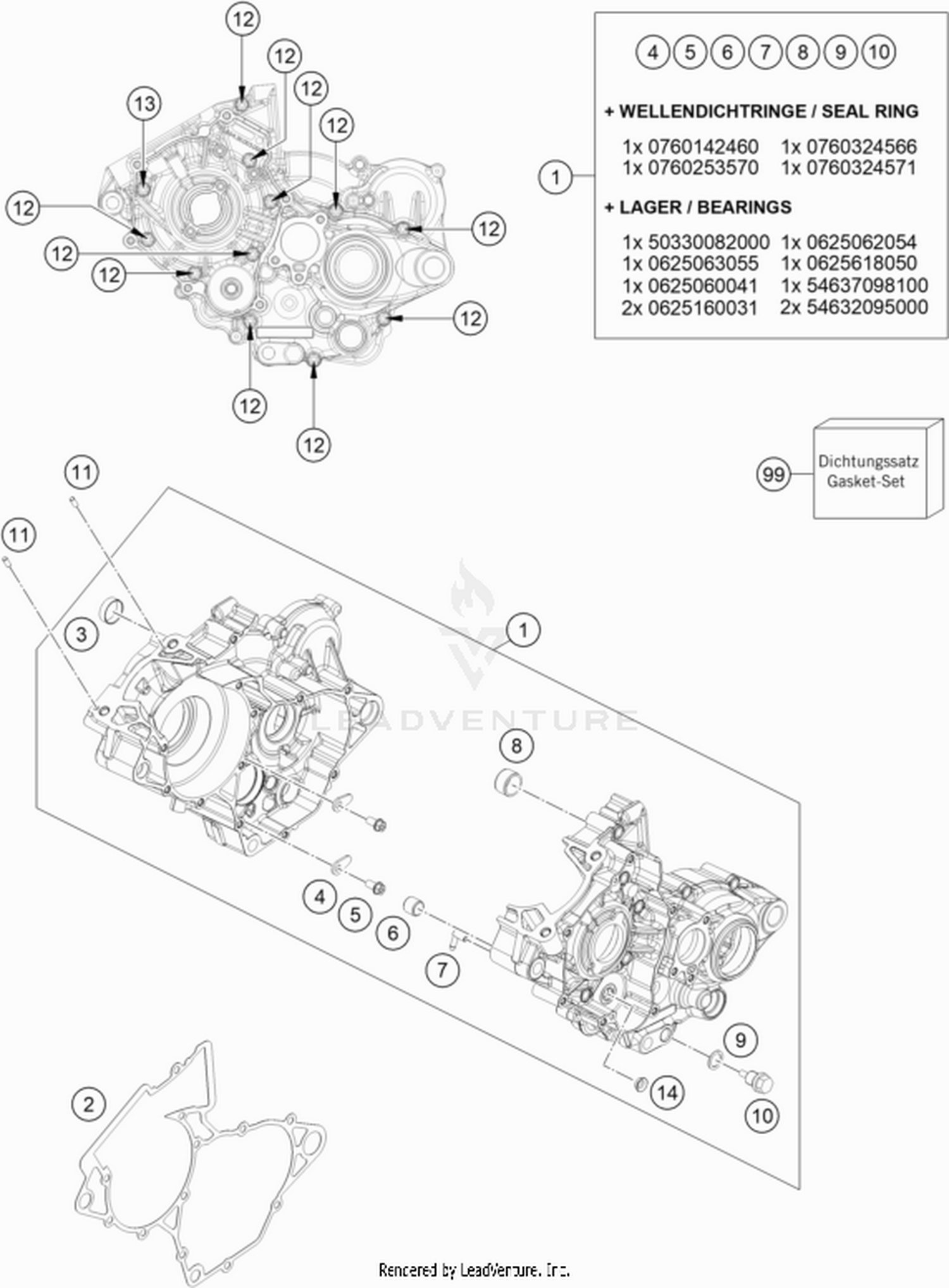 30 ENGINE CASE