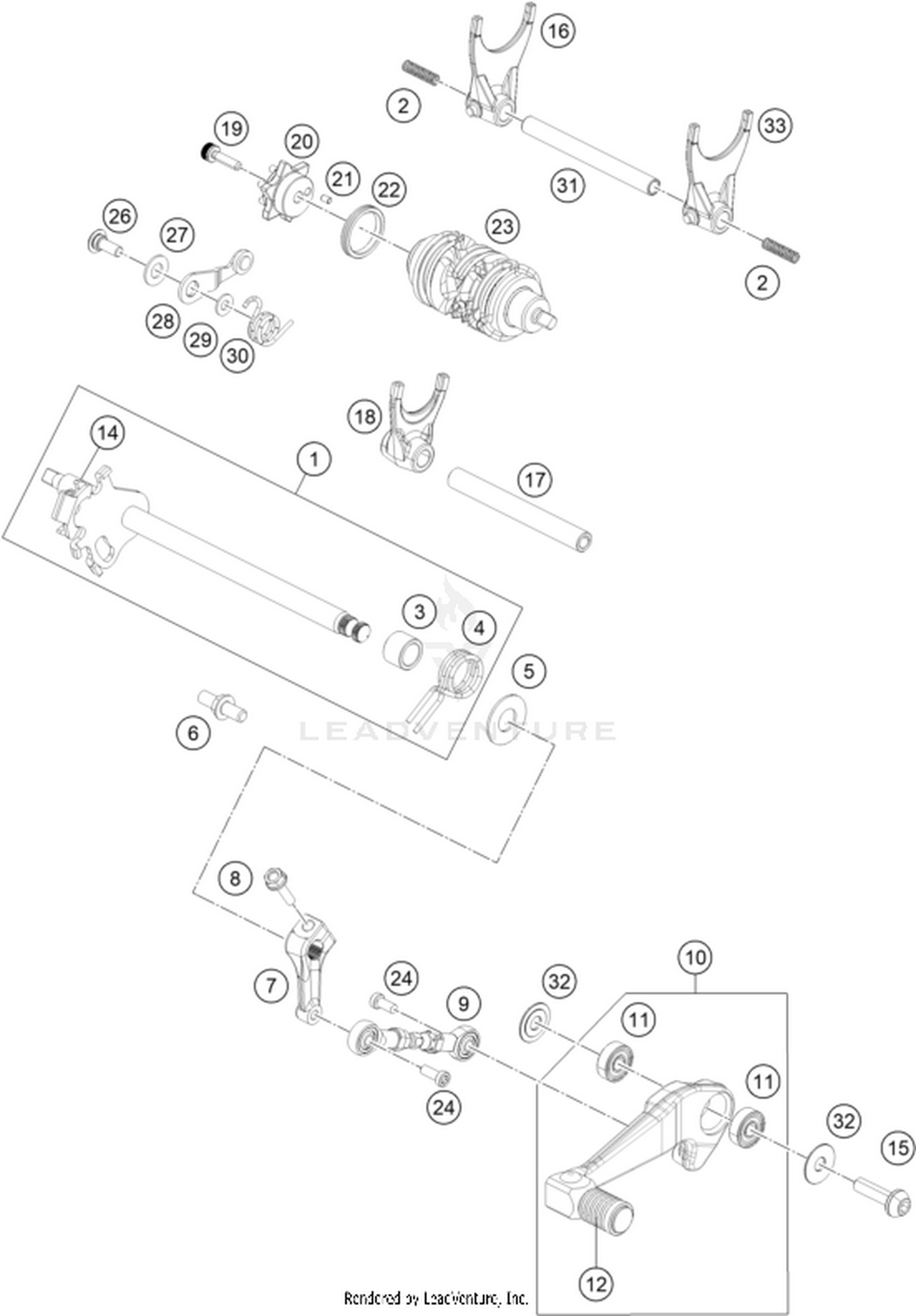 34 SHIFTING MECHANISM