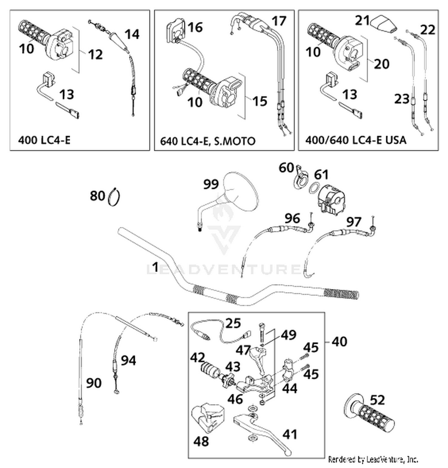 02 HANDLEBAR, CONTROLS