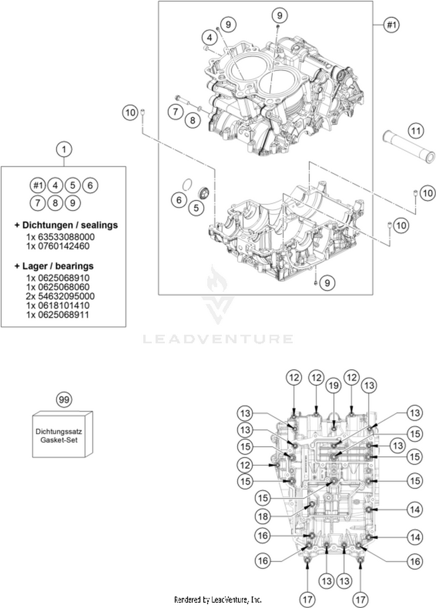 30 ENGINE CASE