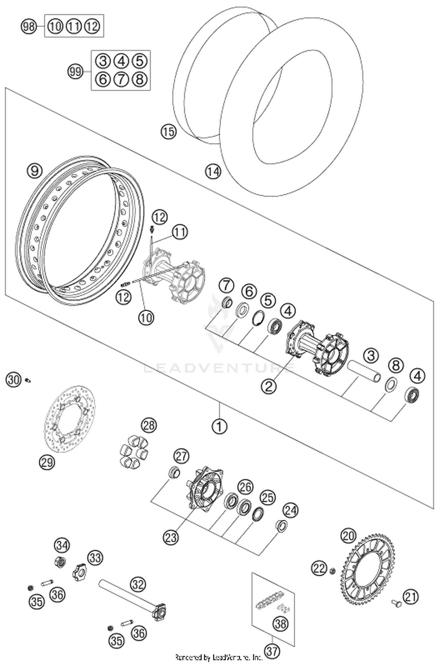 10 REAR WHEEL