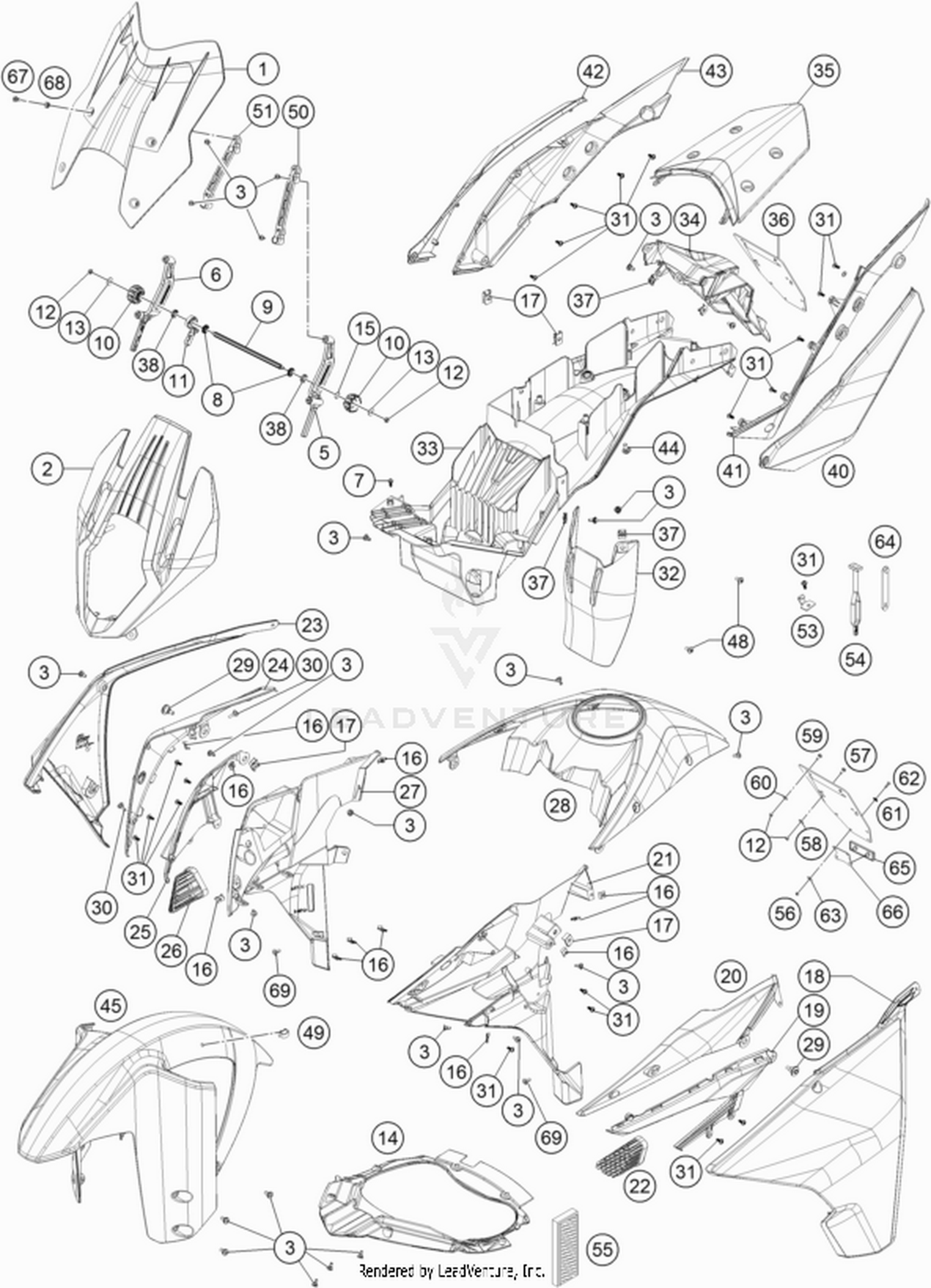 08 MASK, FENDERS