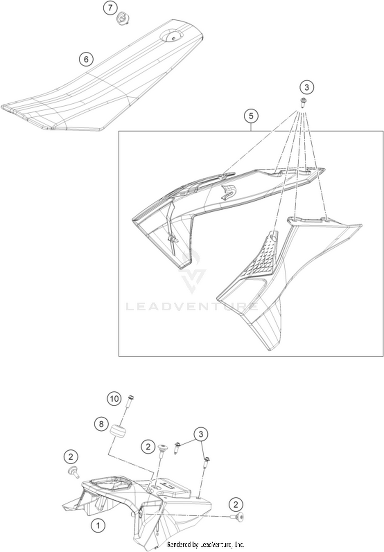 07 TANK, SEAT
