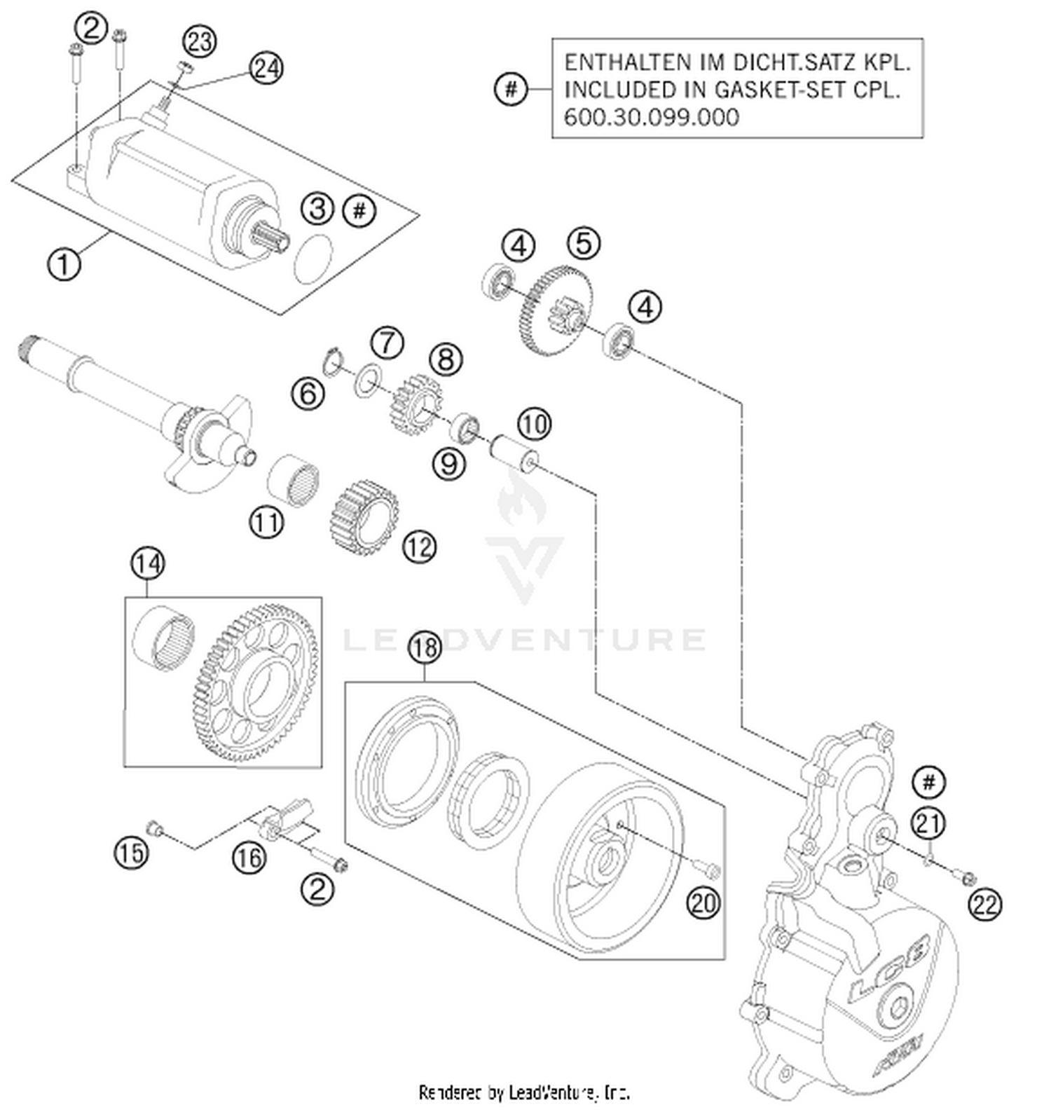 40 ELECTRIC STARTER
