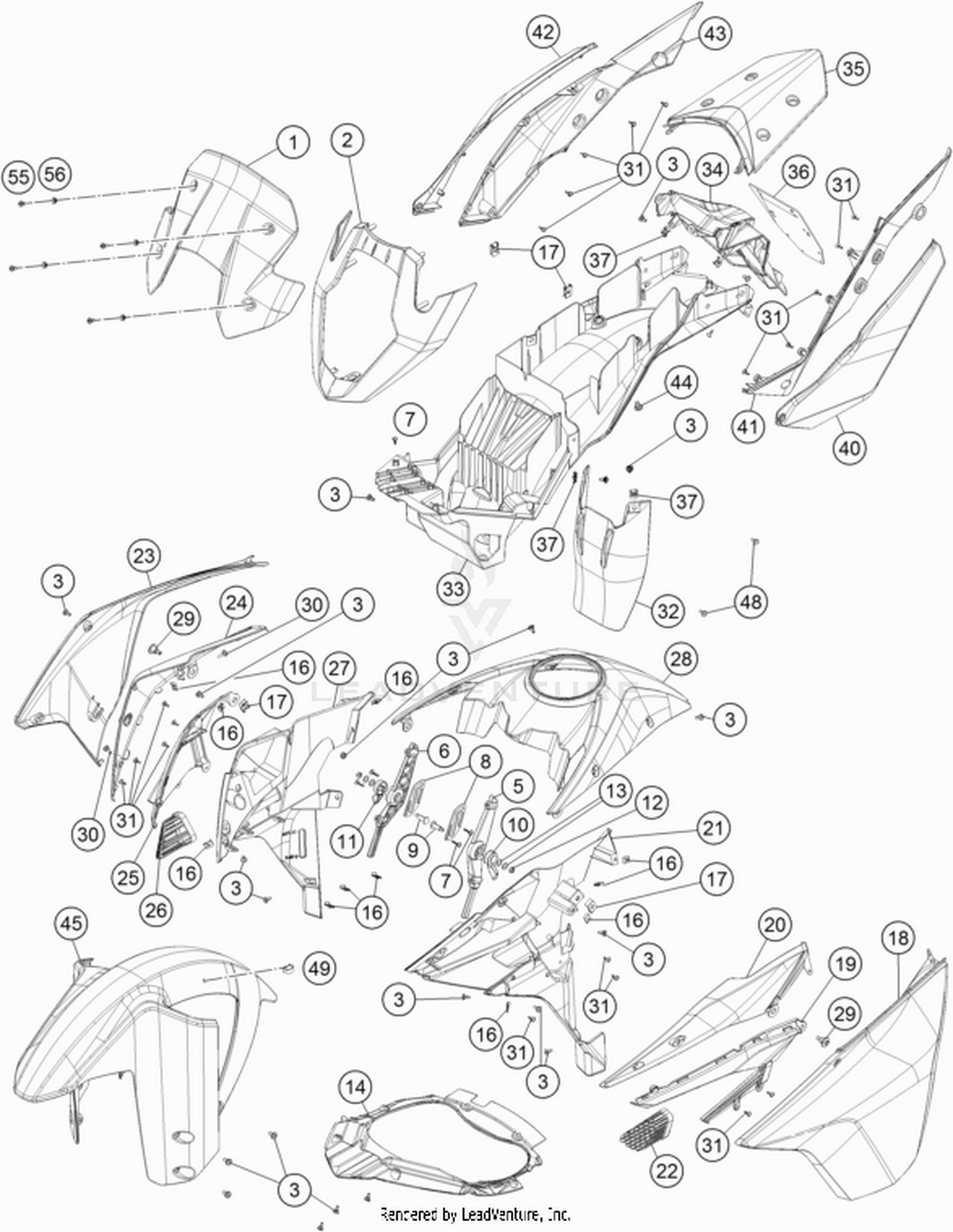 08 MASK, FENDERS