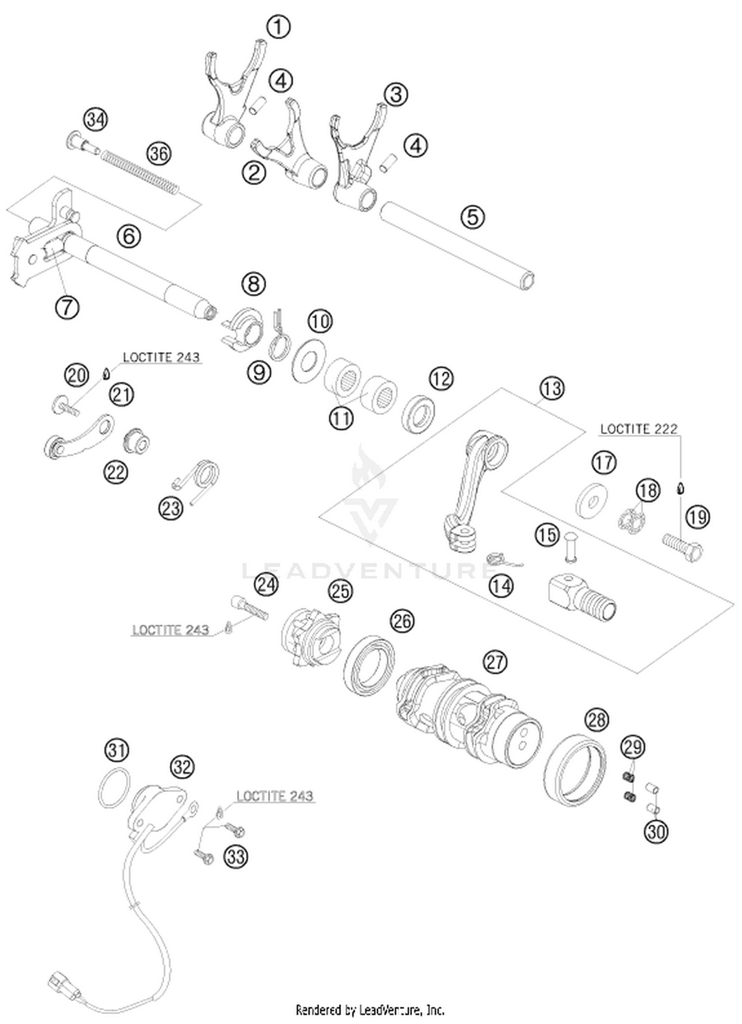 34 SHIFTING MECHANISM
