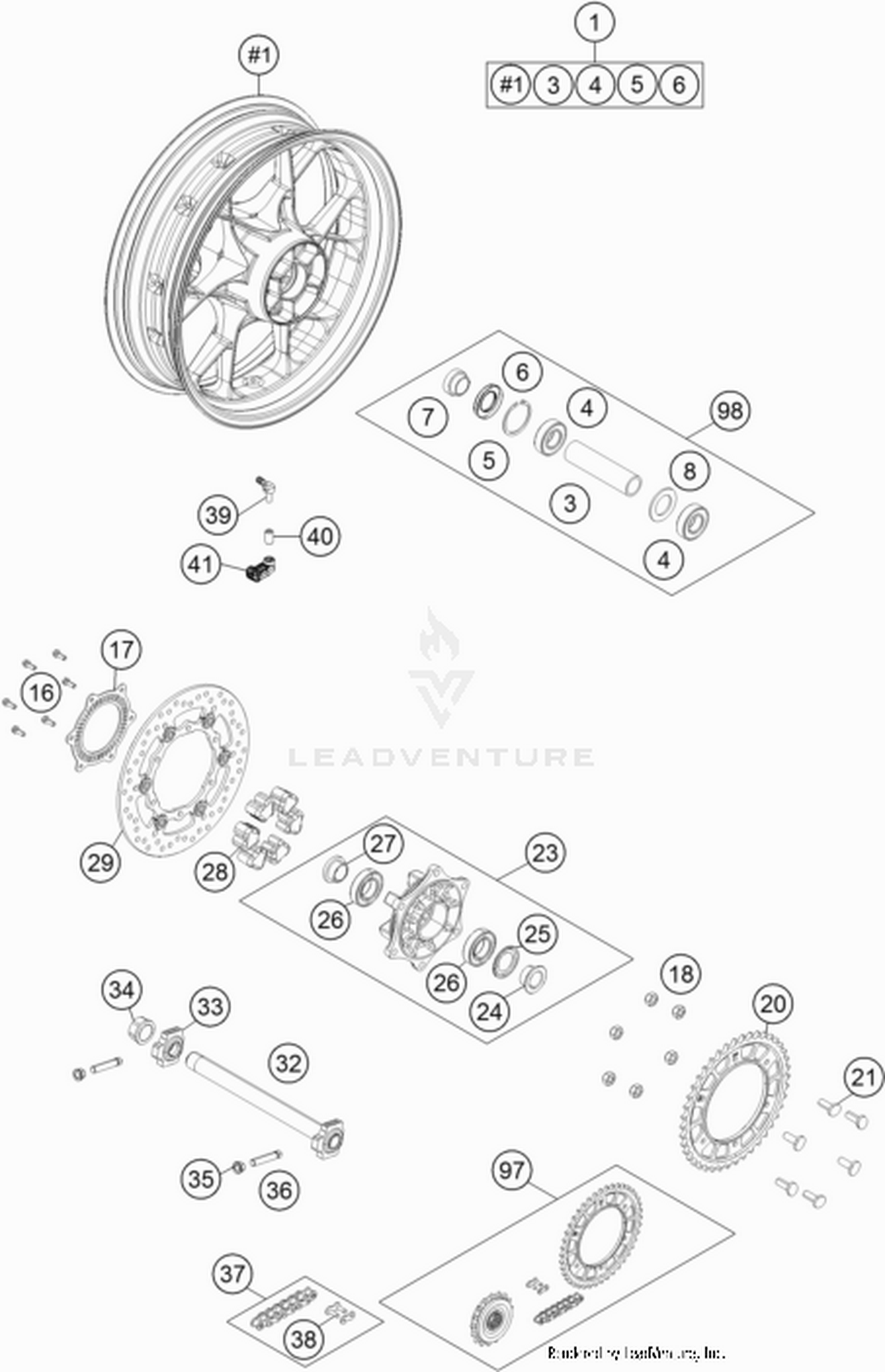 10 REAR WHEEL