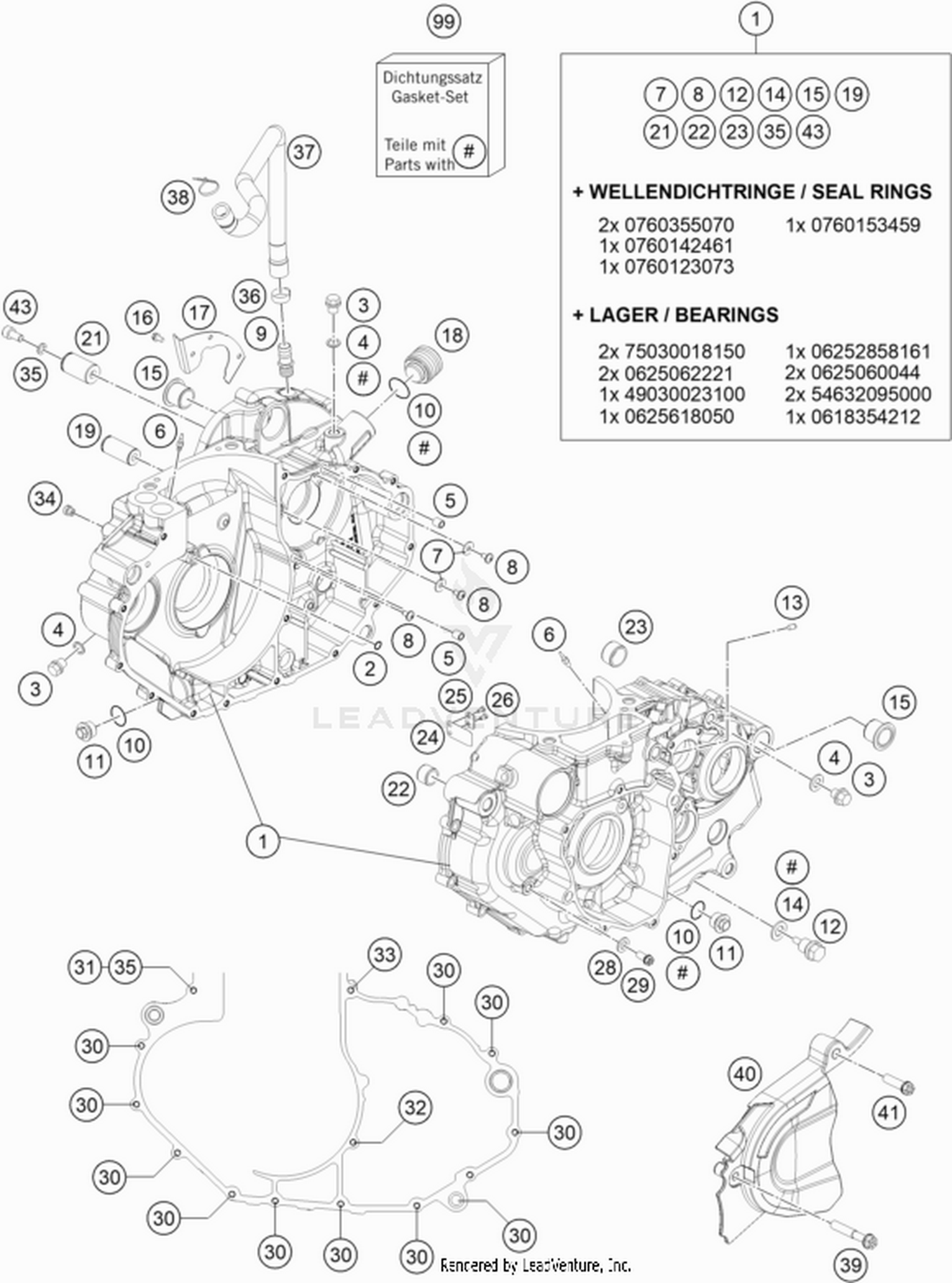 30 ENGINE CASE