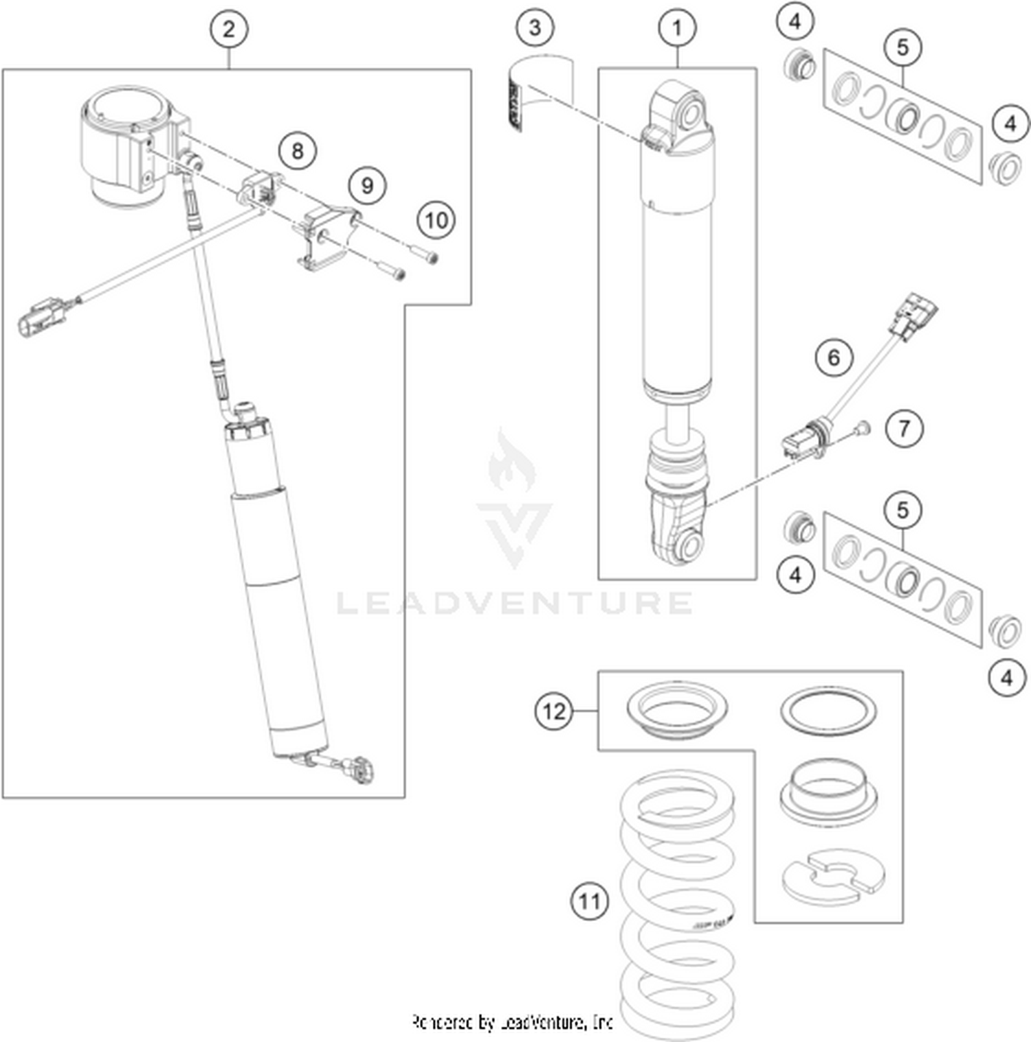 04 SHOCK ABSORBER DISASSEMBLED
