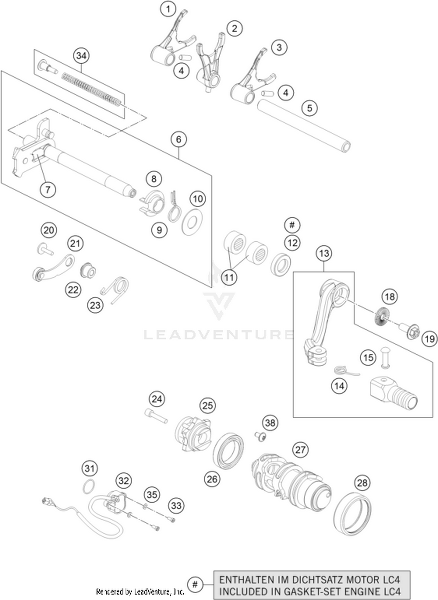 34 SHIFTING MECHANISM