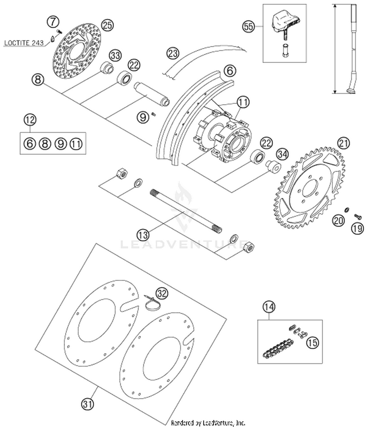 10 REAR WHEEL