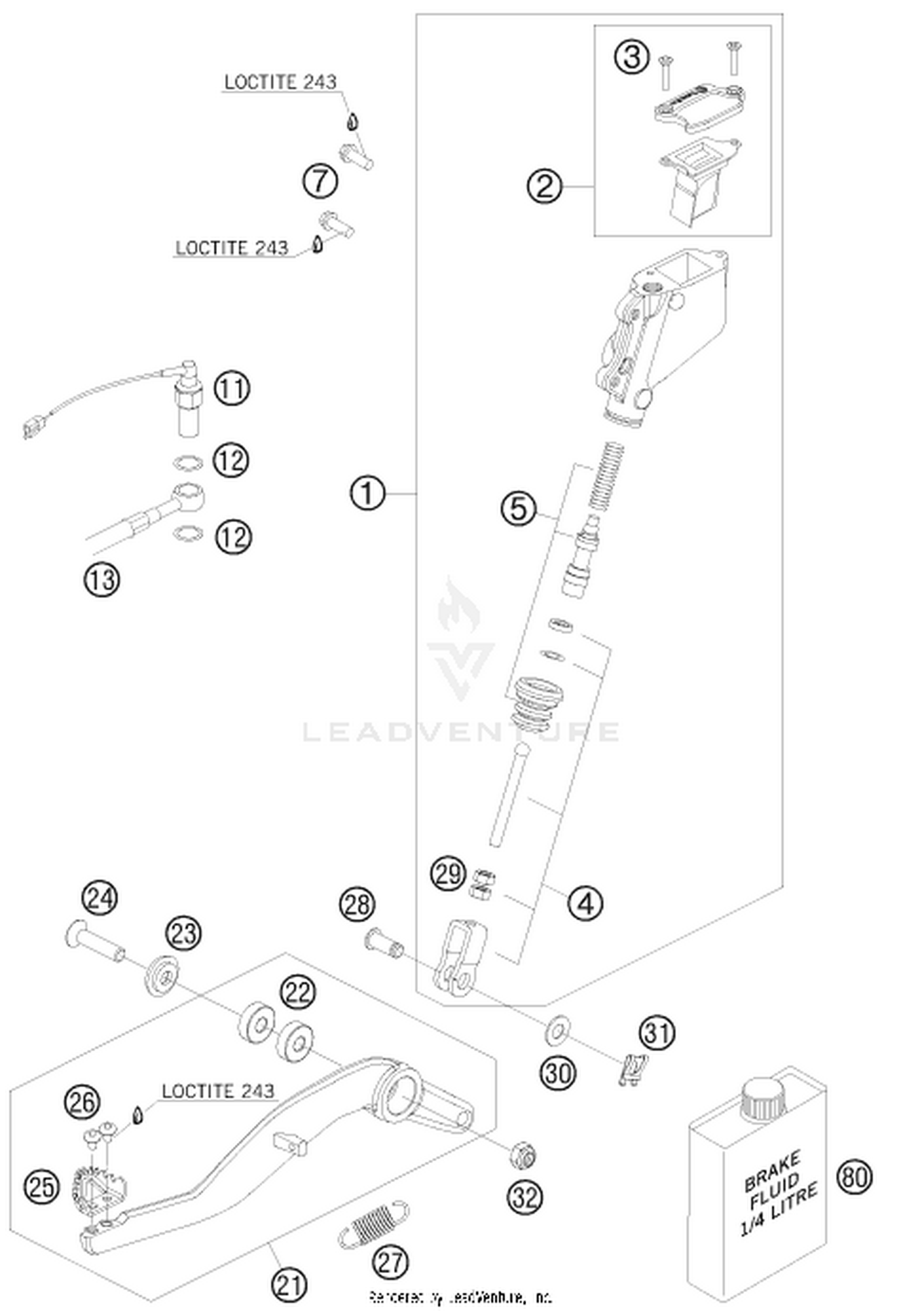 13 REAR BRAKE CONTROL