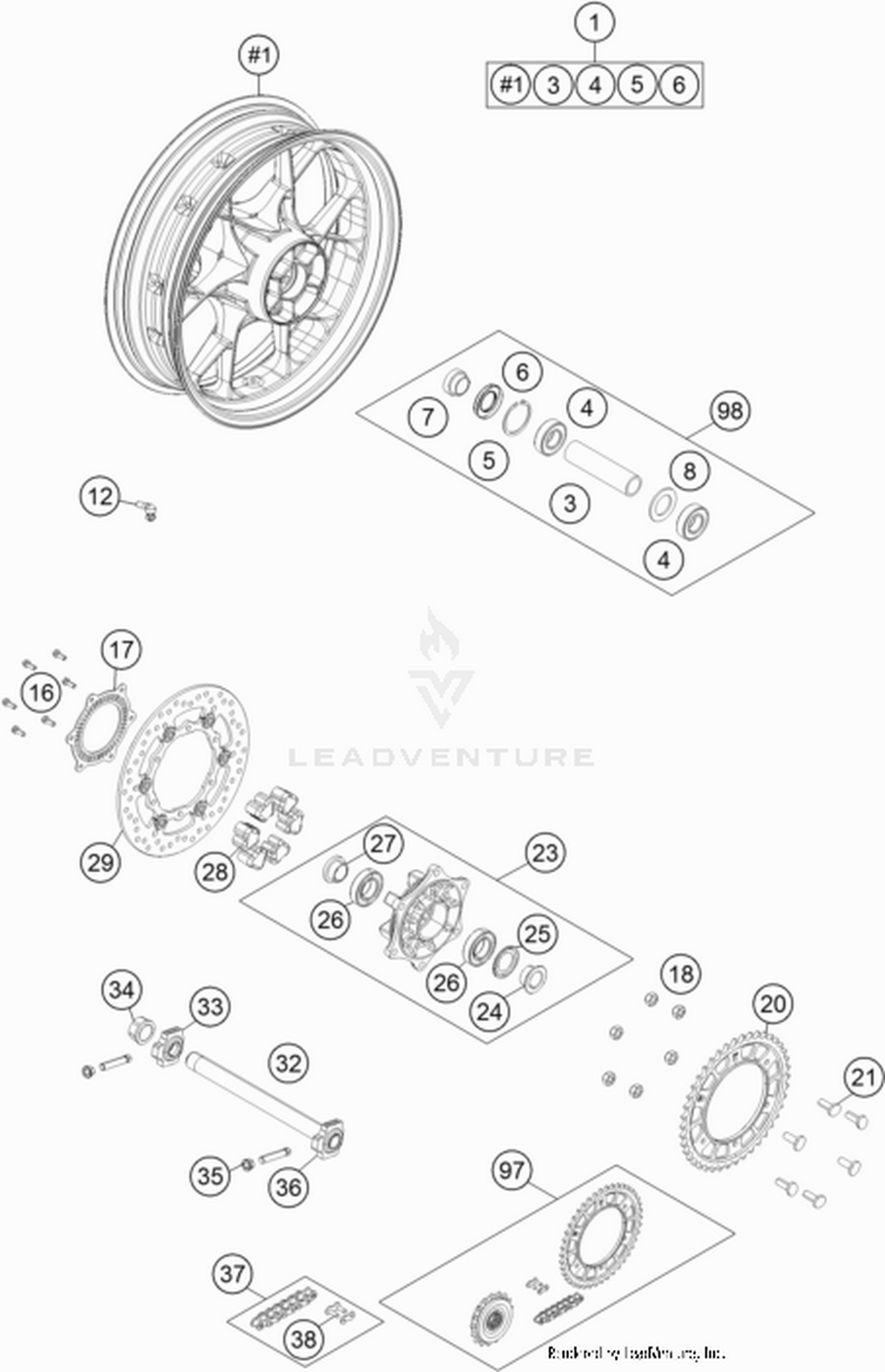 10 REAR WHEEL