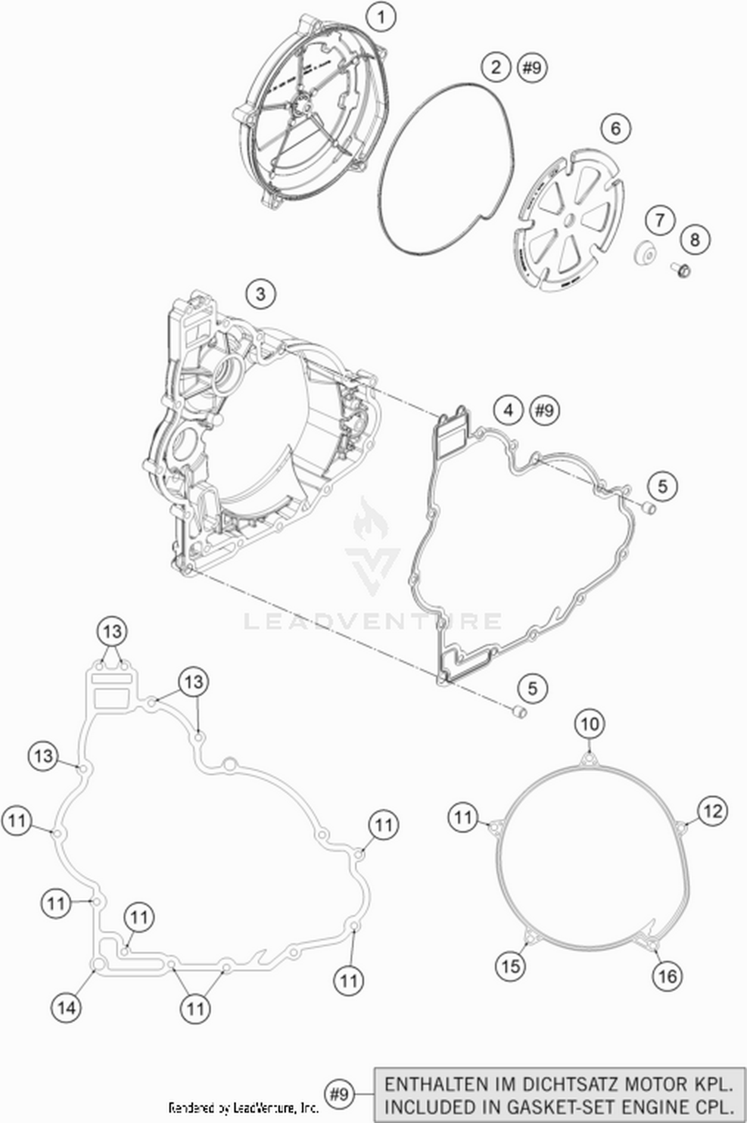 30 CLUTCH COVER